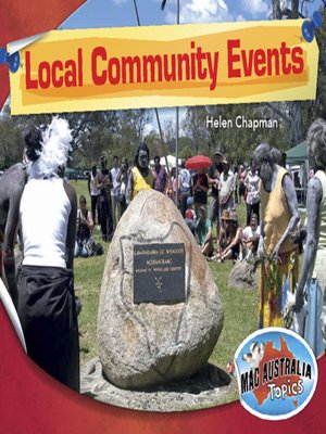 cover image of Local Community Events (Lower Primary--Civics & Citizenship)
